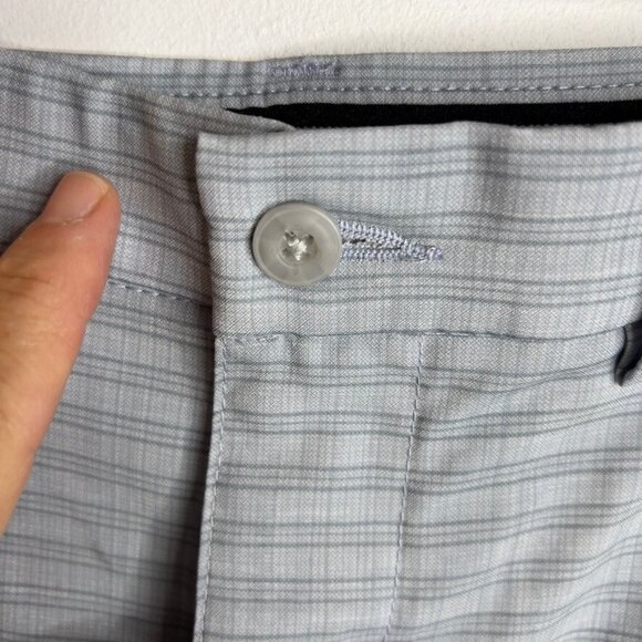 Pga Tour Men's Striped 8" Golf Shorts - Tradewinds Size 32 - Picture 5 of 8